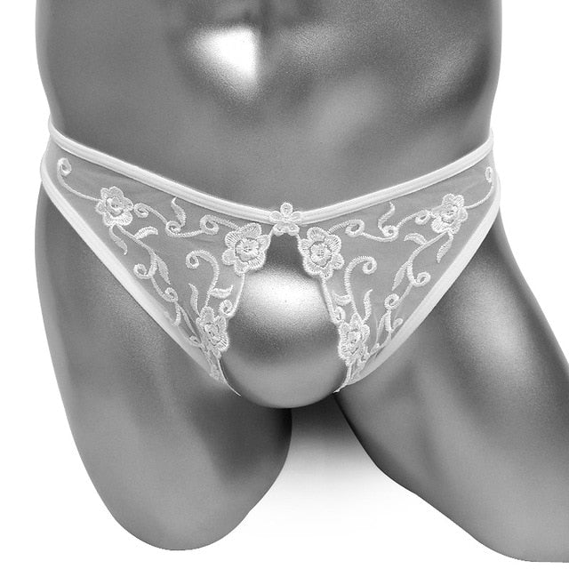 "Sissy Veronica" Crotchless Thong - Sissy Panty Shop