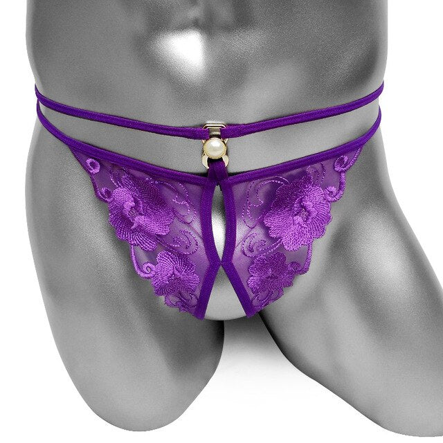 Sissy Panties - Crotchless Thong - Sissy Panty Shop