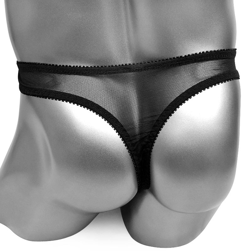 "Sissy Olga" High Waist Sheer Panties - Sissy Panty Shop