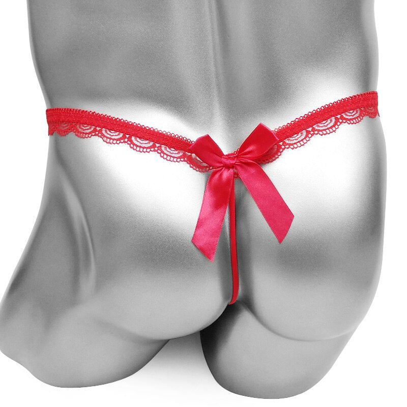 Sissy Panties - Crotchless Thong - Sissy Panty Shop