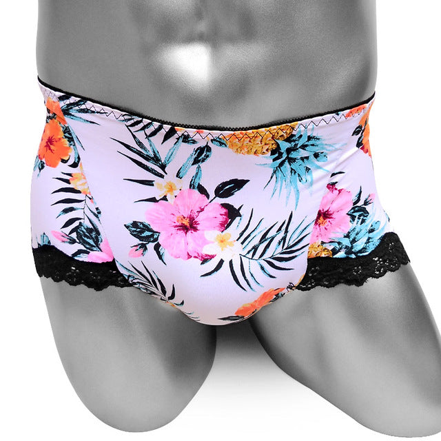 Sissy Panties - Floral High Waist - Sissy Panty Shop