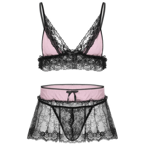 "Sissy Erika" Lingerie Set - Sissy Panty Shop