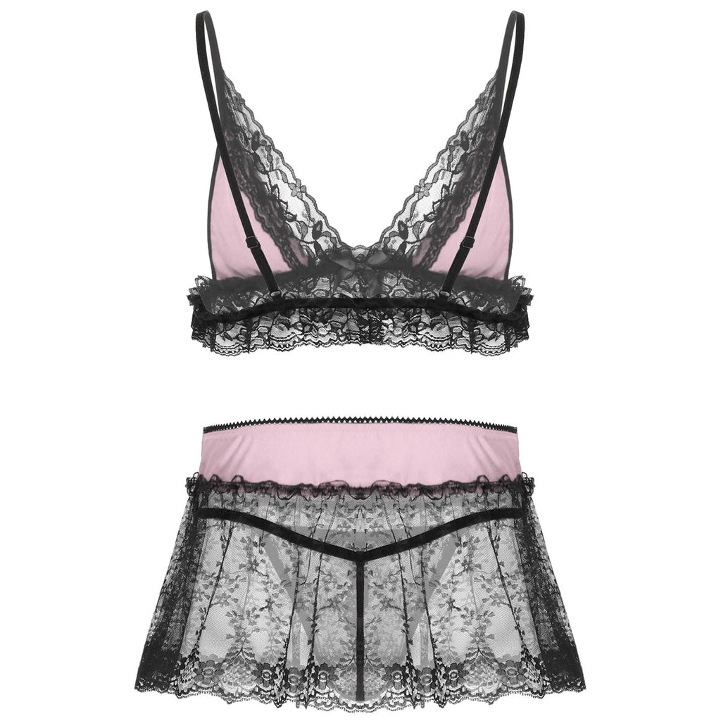 "Sissy Erika" Lingerie Set - Sissy Panty Shop