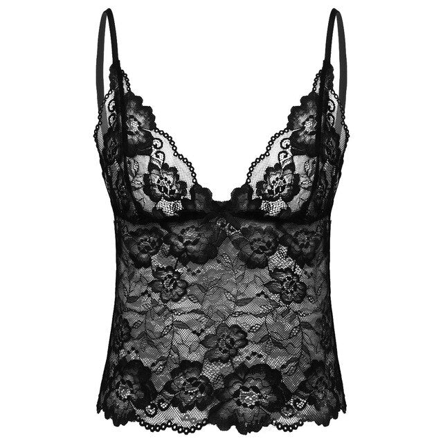 Sexy Sissy Lace Bra Top - Sissy Panty Shop