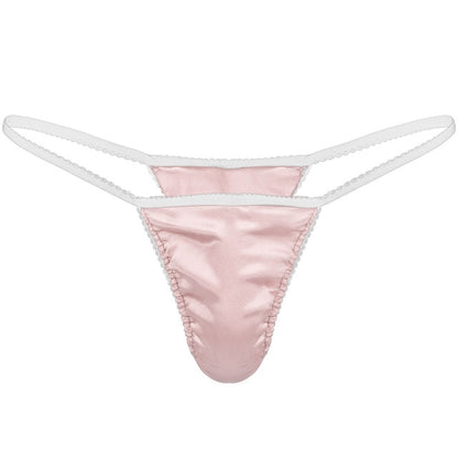 Silky Satin Pouch G-String - Sissy Panty Shop