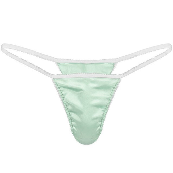 Silky Satin Pouch G-String – Sissy Panty Shop