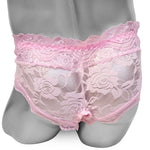Crotchless Sissy Lace Boxers - Sissy Panty Shop