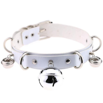 BDSM Neck Collar with Bell - Sissy Panty Shop