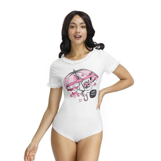 ABDL/DDLG Snap Crotch Onesie - Sissy Panty Shop