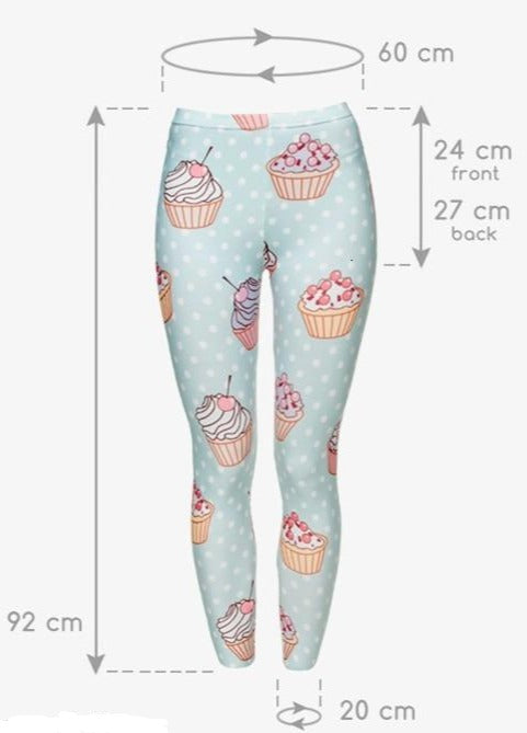 Cute Muffins Leggings - Sissy Panty Shop
