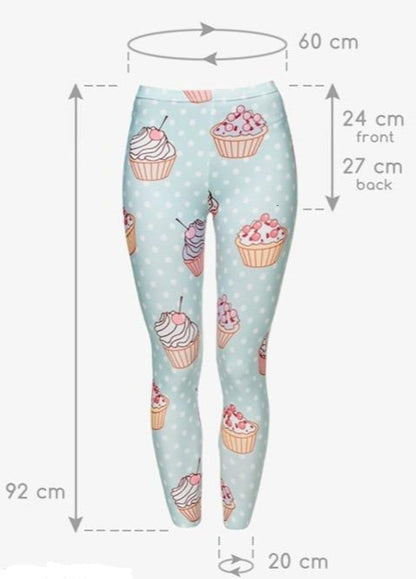 Cute Muffins Leggings - Sissy Panty Shop