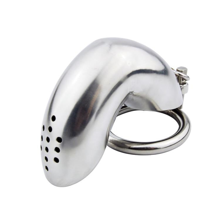 Stainless Steel Full Coverage Chastity Device - Sissy Panty Shop