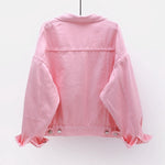 "Sissy Lola" Pink Denim Jacket - Sissy Panty Shop