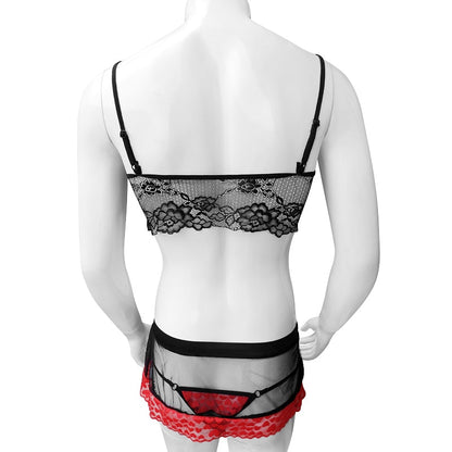 "Sissy Ally" Lingerie Set - Sissy Panty Shop