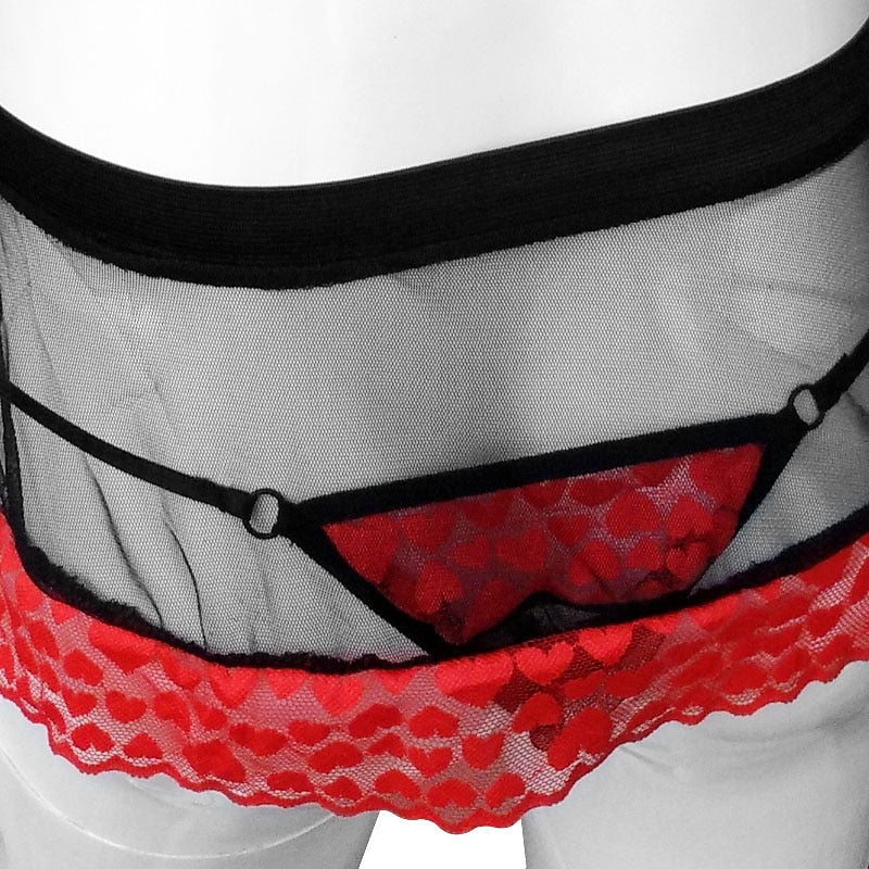 "Sissy Ally" Lingerie Set - Sissy Panty Shop