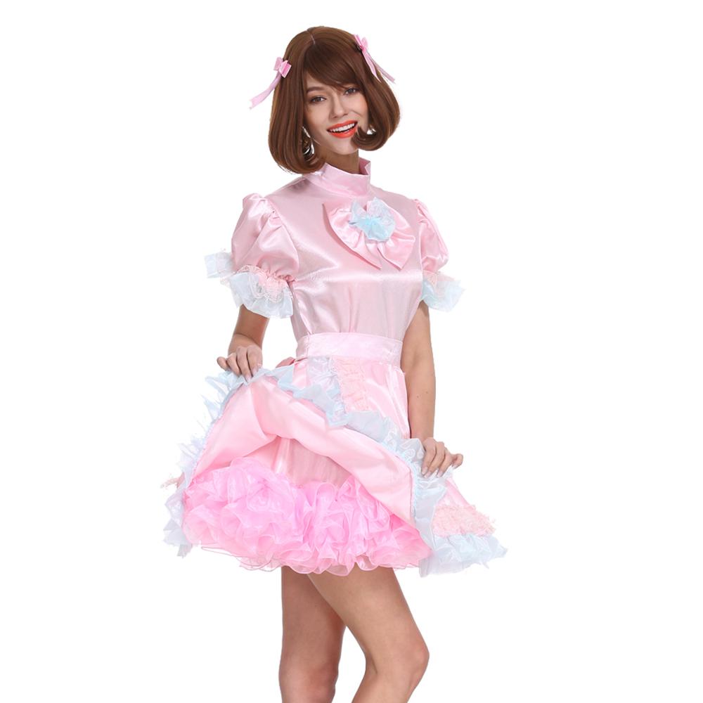 "Sissy Lilly" Lockable Maid Dress - Sissy Panty Shop