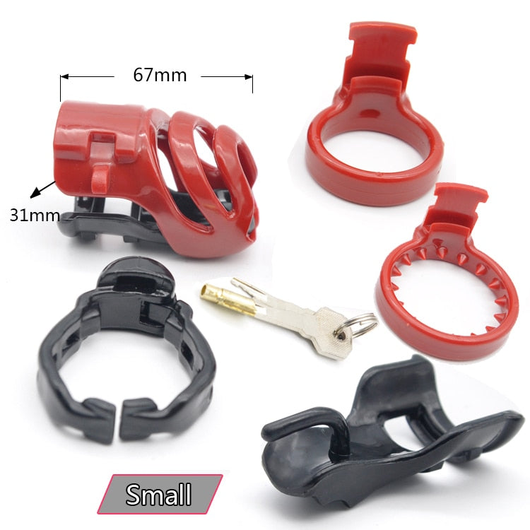 Small Resin Male Chastity Device - Sissy Panty Shop