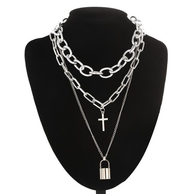 BDSM, DDLG Submissive Necklace with Padlock - Sissy Panty Shop