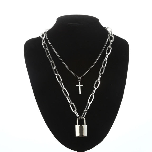 BDSM, DDLG Submissive Necklace with Padlock - Sissy Panty Shop