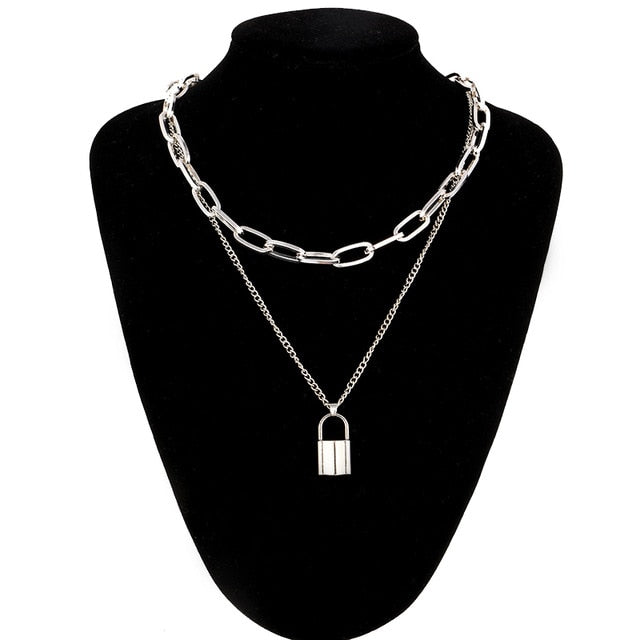 BDSM, DDLG Submissive Necklace with Padlock - Sissy Panty Shop