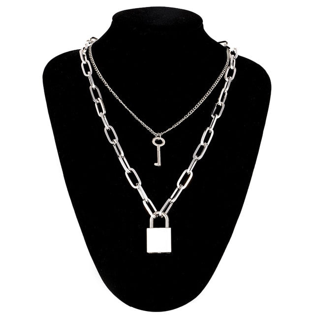 BDSM, DDLG Submissive Necklace with Padlock - Sissy Panty Shop