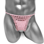Knitted Crotchless Thong - Sissy Panty Shop