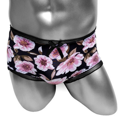 Sheer Floral Briefs - Sissy Panty Shop