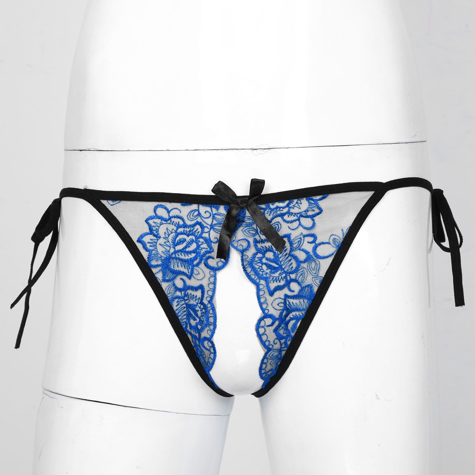 Lux Crotchless Thong - Sissy Panty Shop