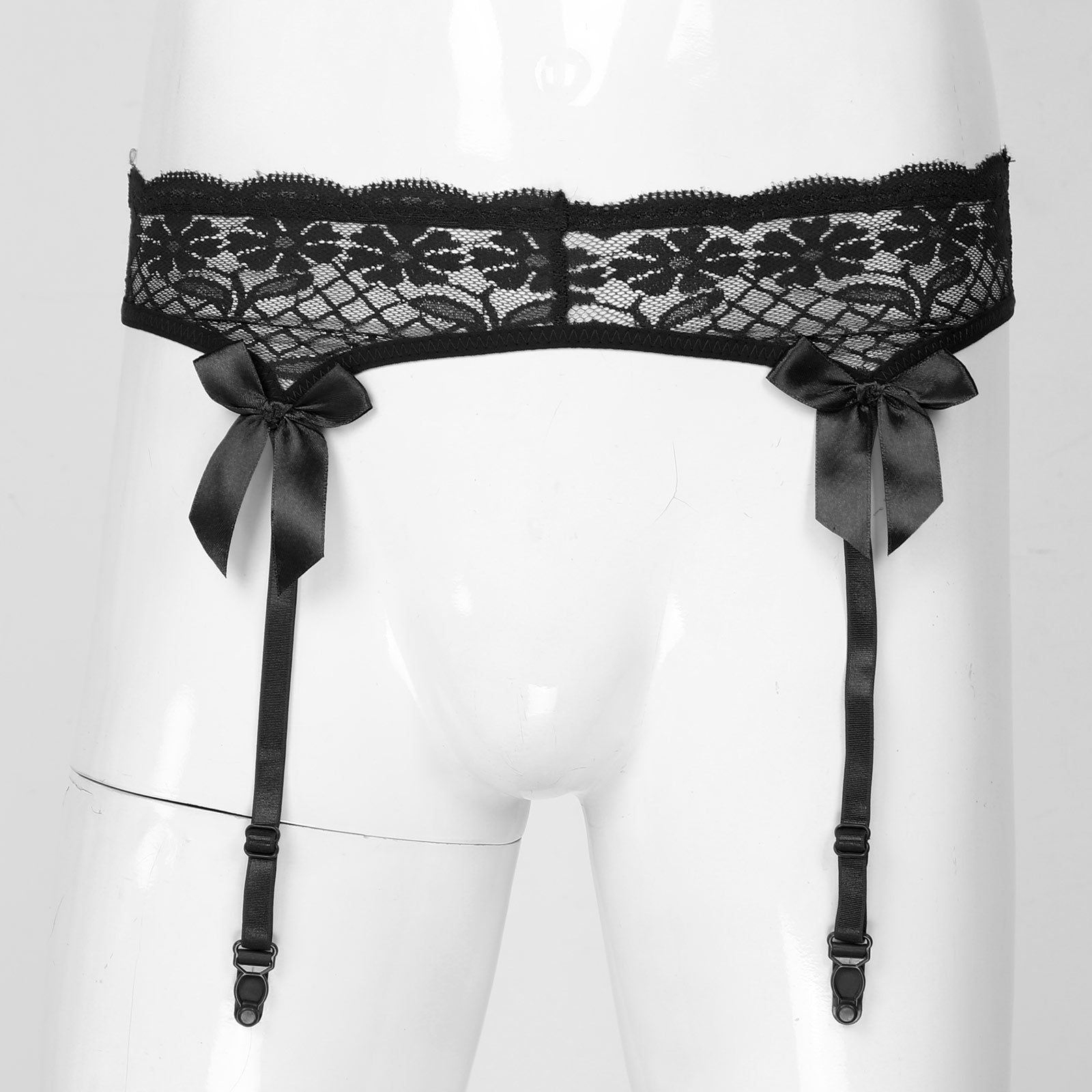 "Sissy Lola" Bowknot Garter Belt - Sissy Panty Shop