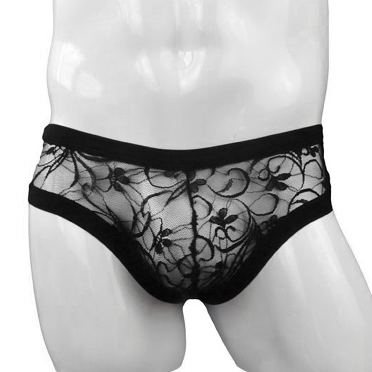 "Slutty Nora" Sheer Floral Panties - Sissy Panty Shop