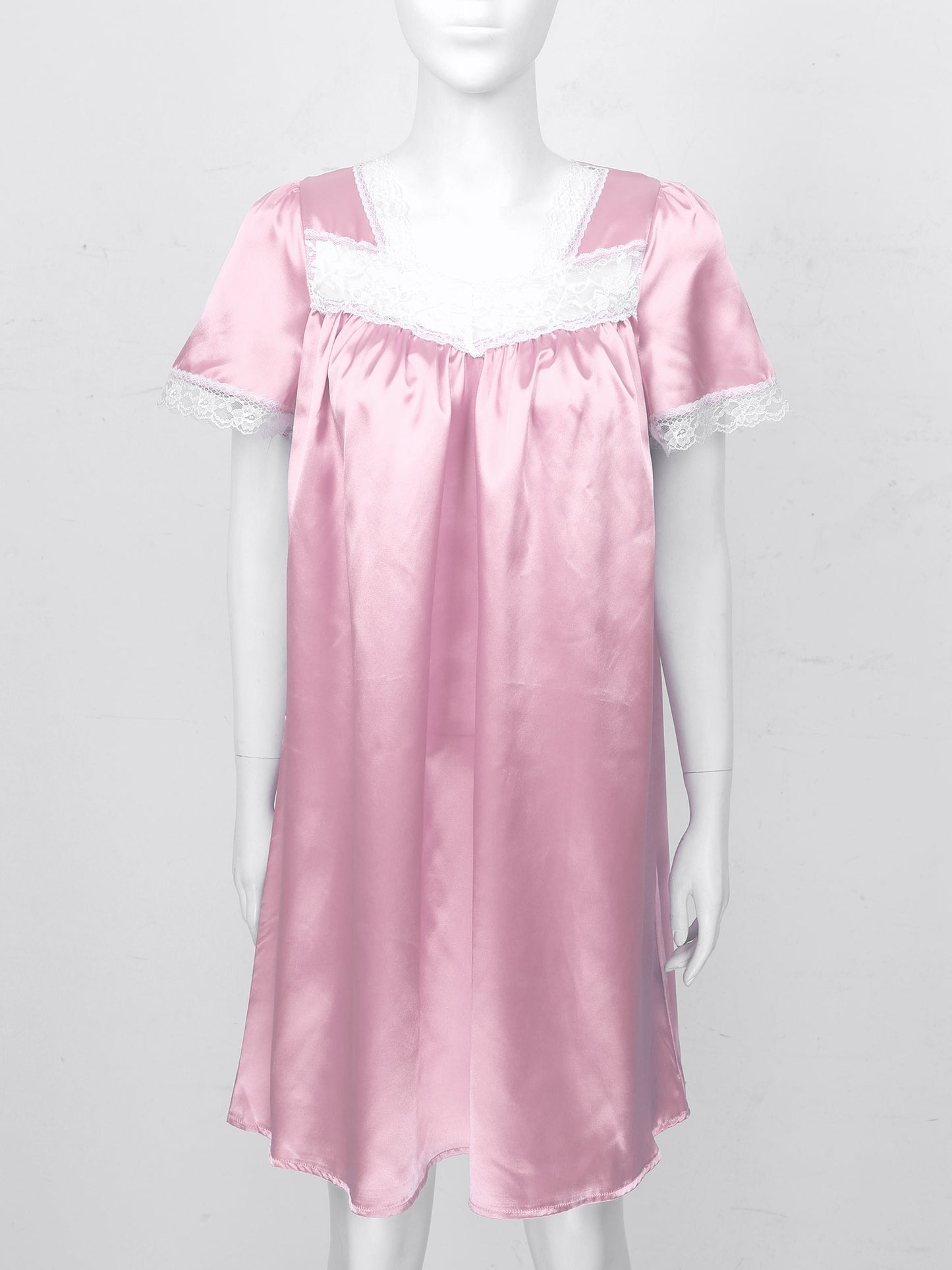 "Sissy Olga" Satin Nightgown - Sissy Panty Shop