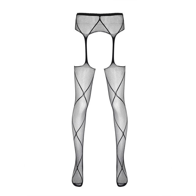 Fishnet Crotchless Pantyhose - Sissy Panty Shop