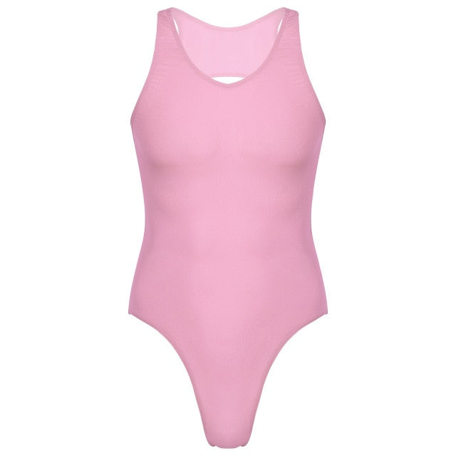 Pink Princess Bodysuit - Sissy Panty Shop