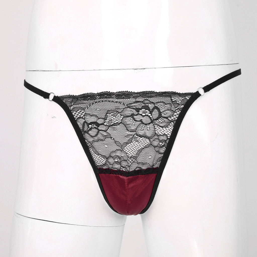 "Sissy Alice" Lace Thong - Sissy Panty Shop