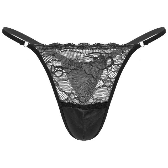 "Sissy Alice" Lace Thong - Sissy Panty Shop