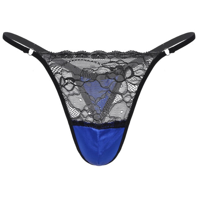 "Sissy Alice" Lace Thong - Sissy Panty Shop