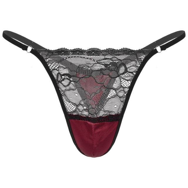 "Sissy Alice" Lace Thong - Sissy Panty Shop