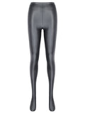 High Waist Glossy Pantyhose - Sissy Panty Shop