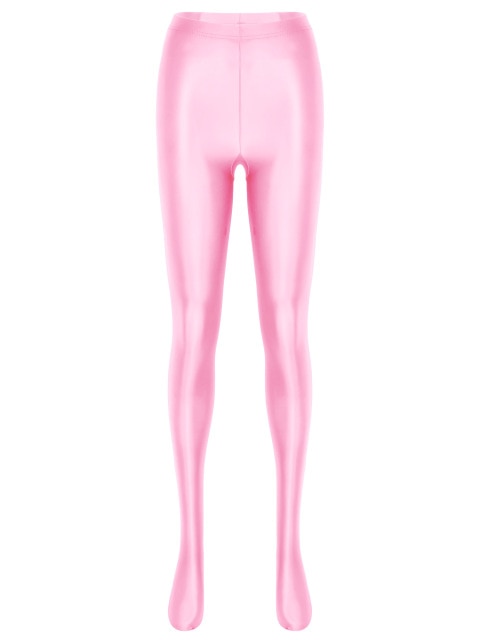 High Waist Glossy Pantyhose - Sissy Panty Shop