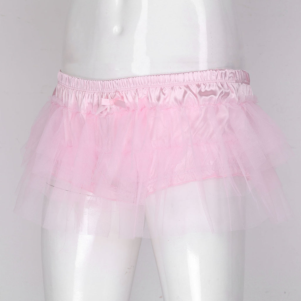 "Sissy Paula" Skirted Bow Panties - Sissy Panty Shop