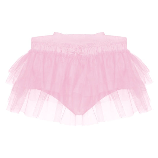 "Sissy Paula" Skirted Bow Panties - Sissy Panty Shop