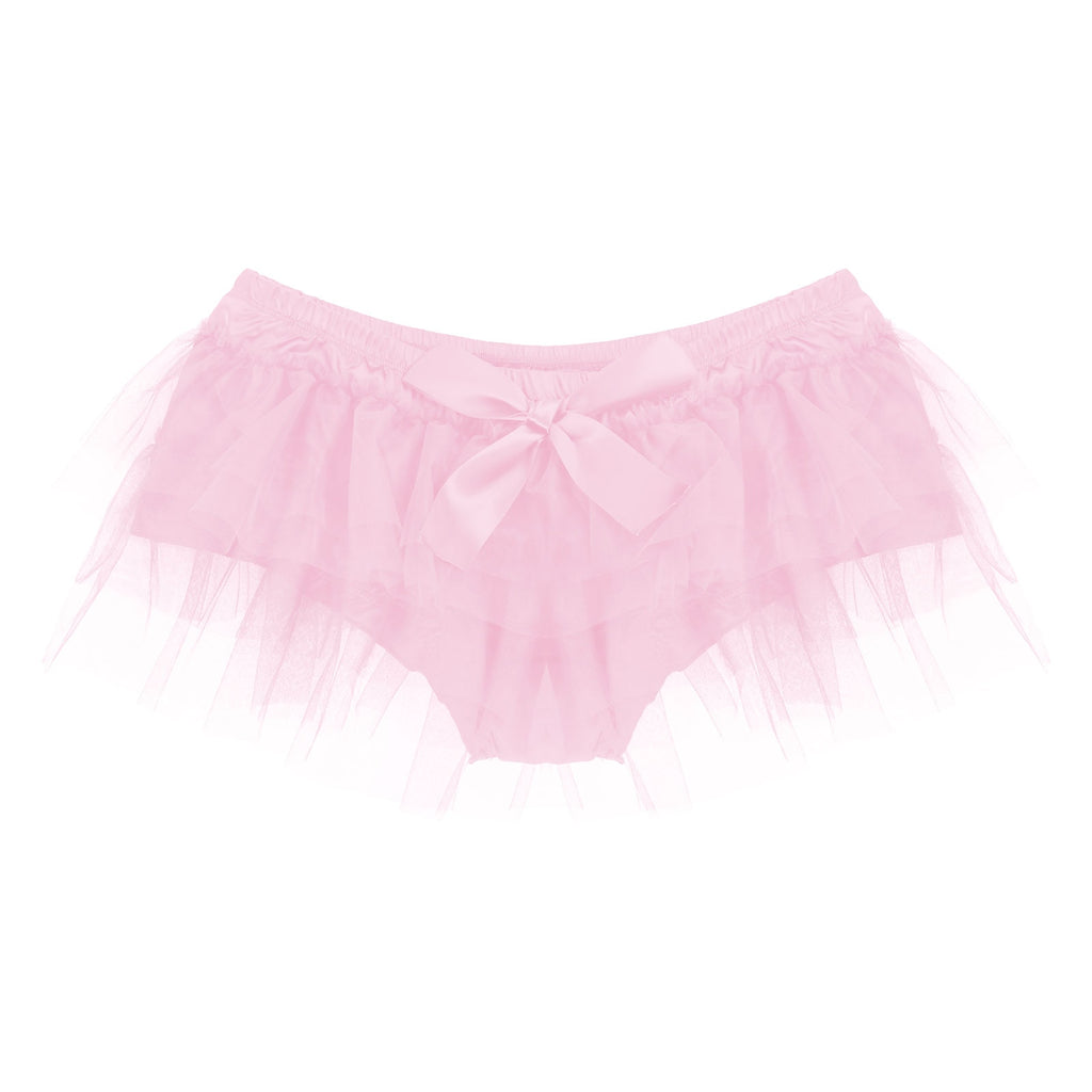 "Sissy Paula" Skirted Bow Panties - Sissy Panty Shop