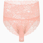 "Naughty Sissy" See-Through Lace Briefs - Sissy Panty Shop
