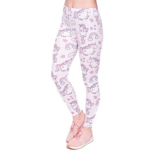 Pink Unicorn Leggings - Sissy Panty Shop