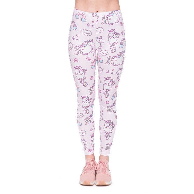 Pink Unicorn Leggings - Sissy Panty Shop