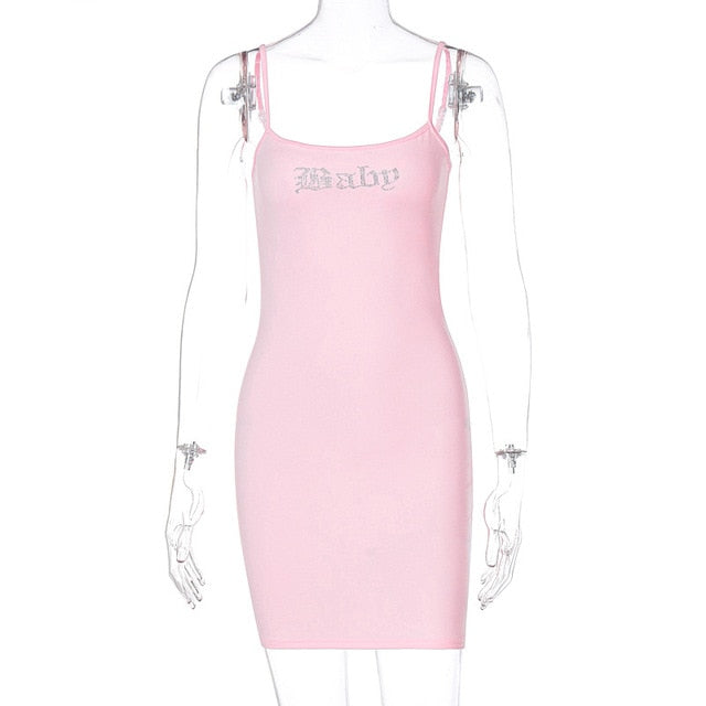 Sweet "Baby" Pink Mini Dress - Sissy Panty Shop