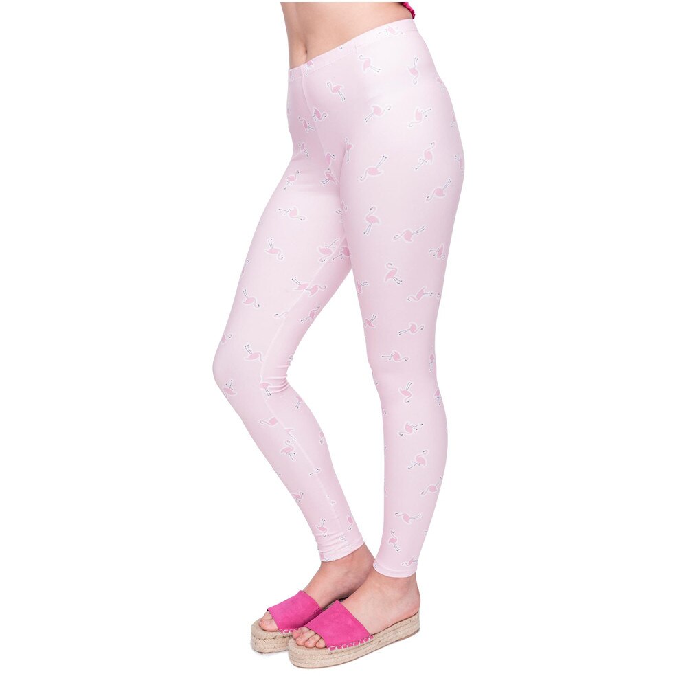 Cute Pink Flamingo Leggings - Sissy Panty Shop