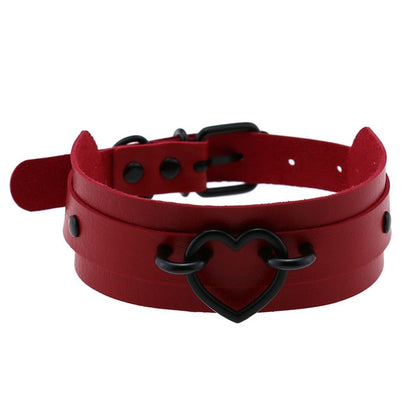 BDSM, DDLG, Submissive Choker (Red Collection) - Sissy Panty Shop