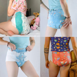 ABDL Leak-Proof Adult Diapers M/L - Sissy Panty Shop