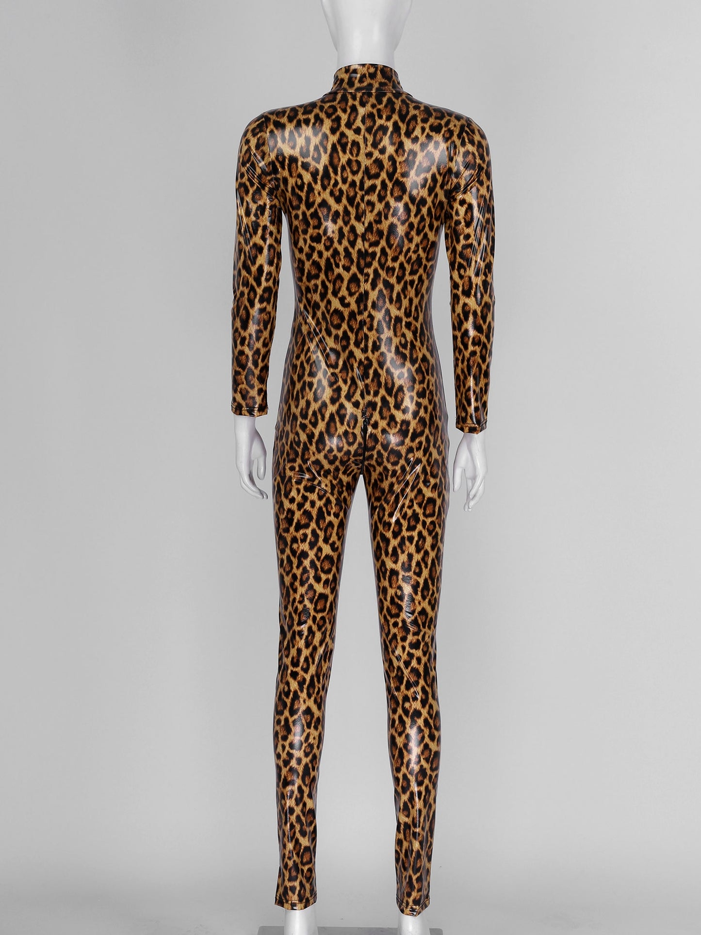 "Wild Thing" Leopard Print Bodysuit - Sissy Panty Shop